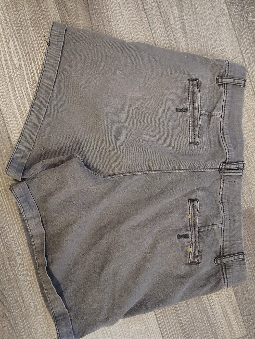 Pilcro and the Letterpress Gray Cotton Waistband Shorts Woman's 29 - Picture 5 of 9